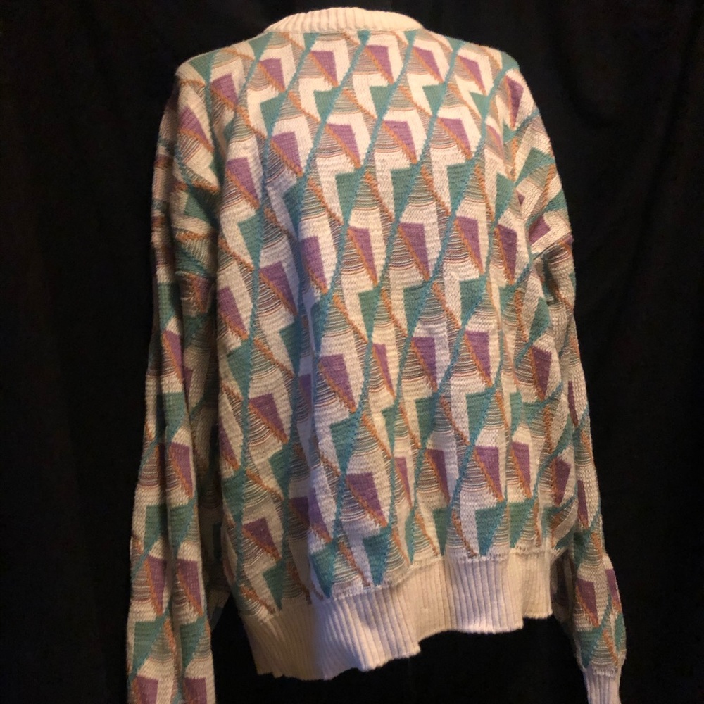 Multi color cotton sweater